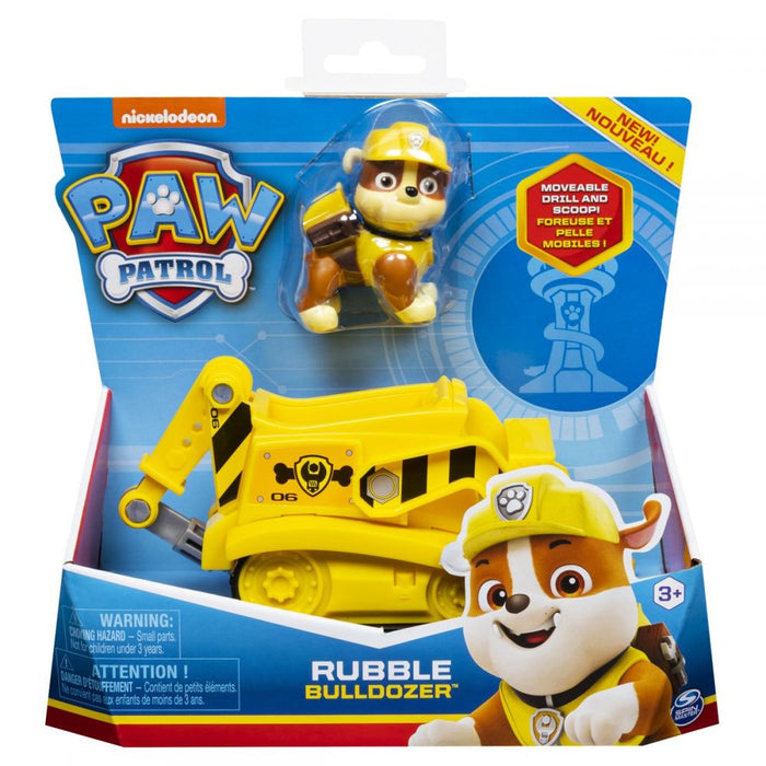 PAW Patrol Basic Vehicles - Roblistes et bulldozer