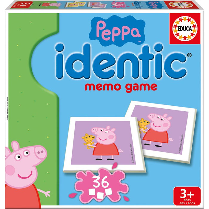 Jeu de mémoire PEPPA Pig