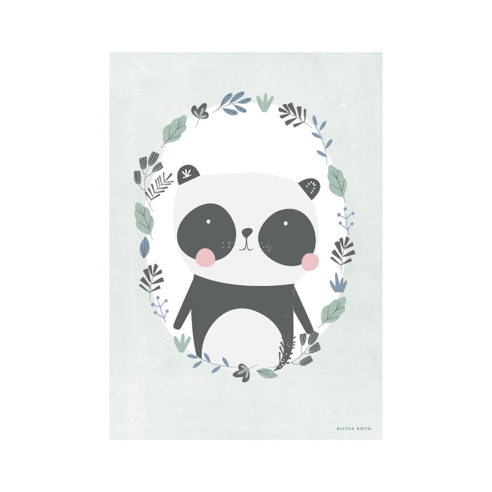 Affiche, Panda Mint / White (A3)