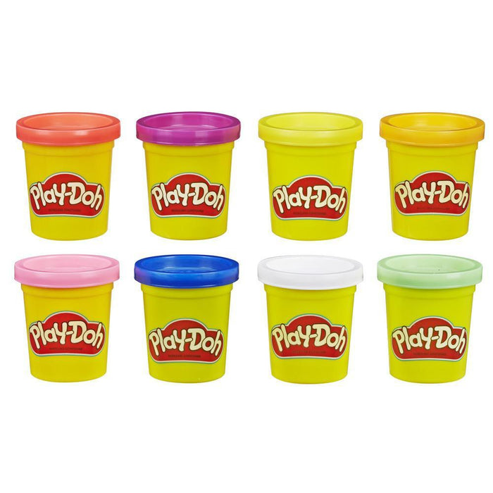 Play-Doh - Package arc-en-ciel avec 8 seaux