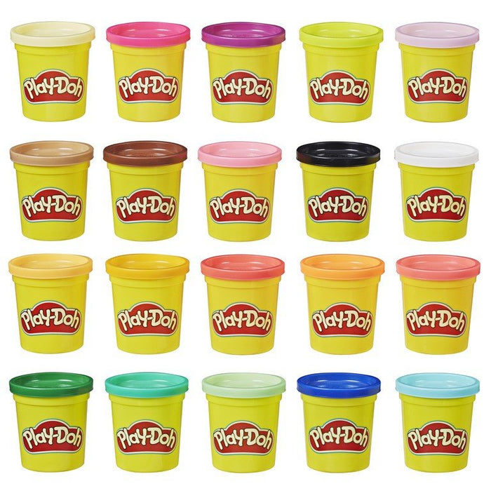 Play-Doh - Package super couleur avec 20 seaux