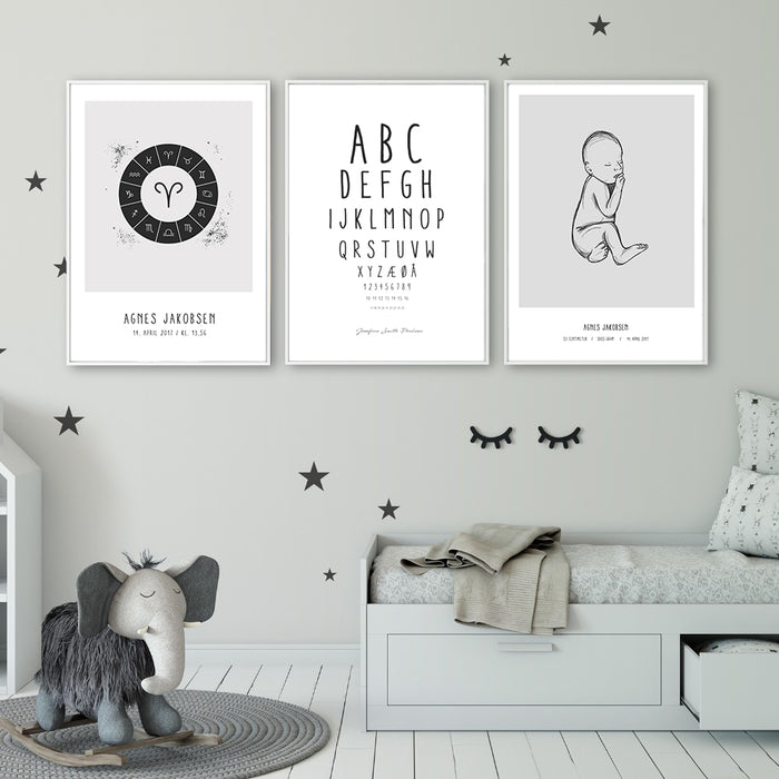 Deal: Affiche de naissance personnelle - @jackienavarro