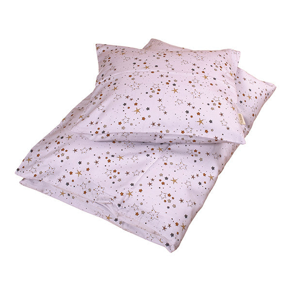 Baby Bedlinen, Stars Light Lavande