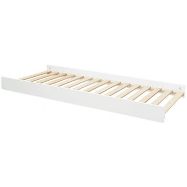 Panneaux latéraux + base pour lit adulte, blanc