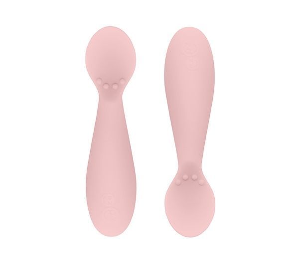 Cuillères en silicone - rose