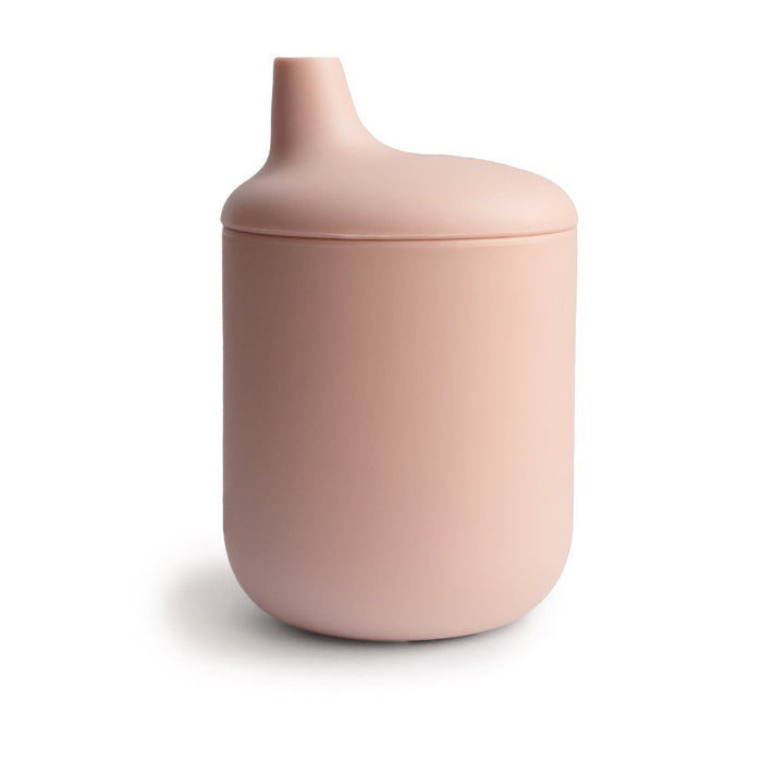 Tasse de bébé en silicone - rougir