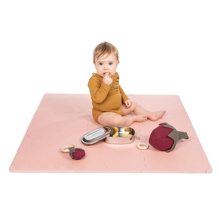 Tapis de jeu en mousse, rose