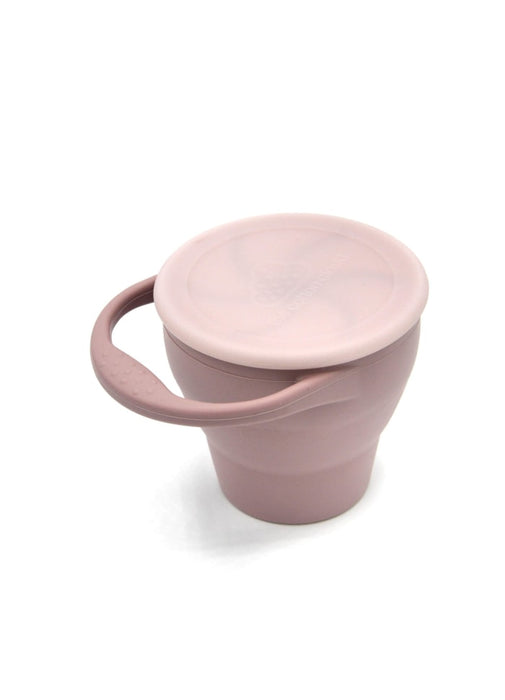 Tasse de collation en silicone, mauve poussiéreuse