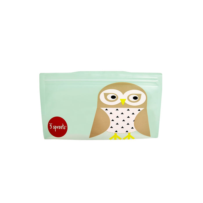 Sac de collation, hibou (2 pc)