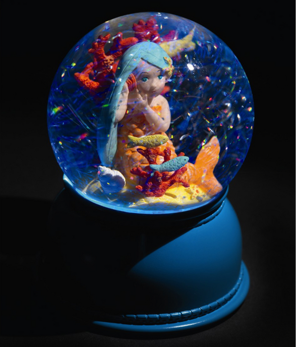 Globe de neige, sirène