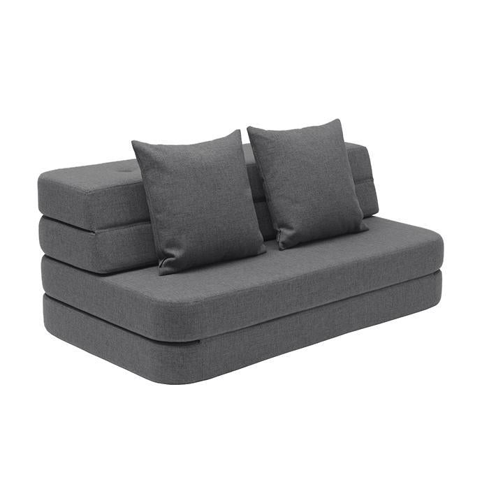 Canapé pliant xl, gris bleu w. gris