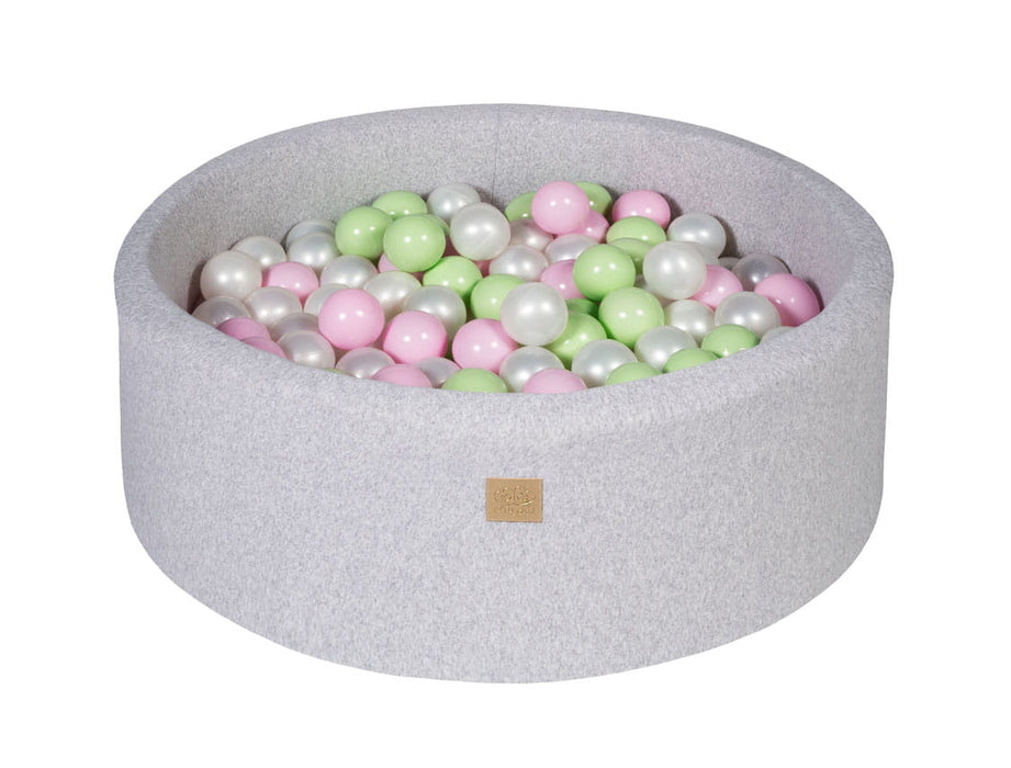 Ball Pit Round 90x30 cm - printemps (250 balles)