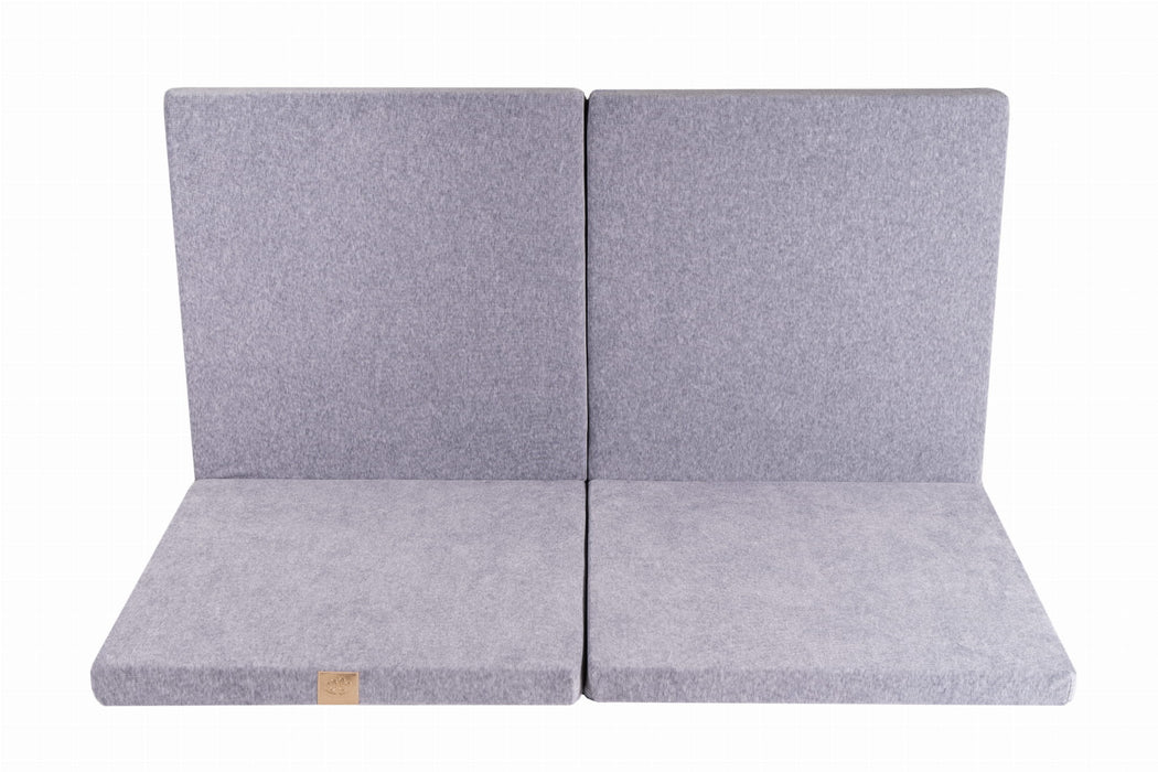 Playmat carré 120x120 cm - gris clair