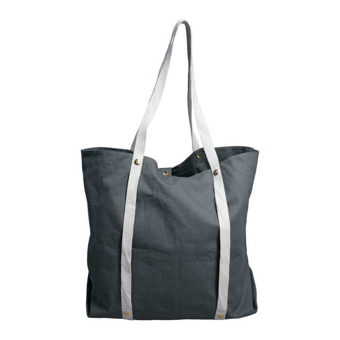 Sac fourre-tout, gris / bleu