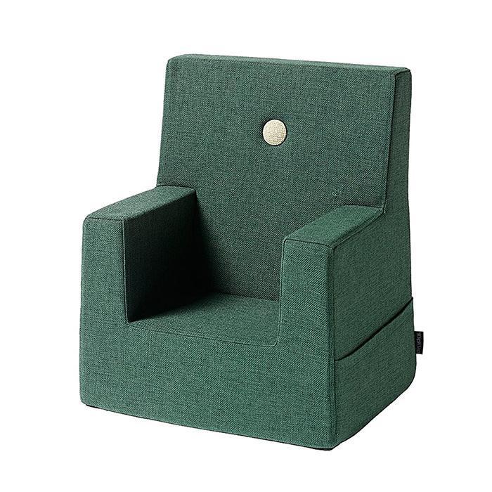 Chaise pour enfants, vert foncé w. vert clair