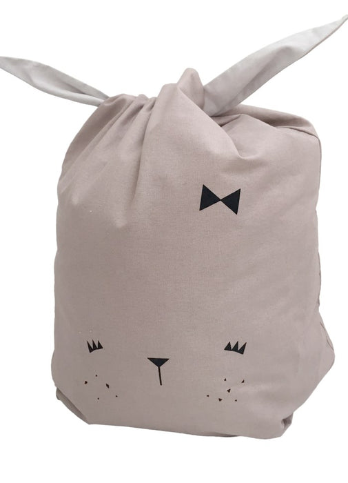 Sac de rangement, lapin - Mauve