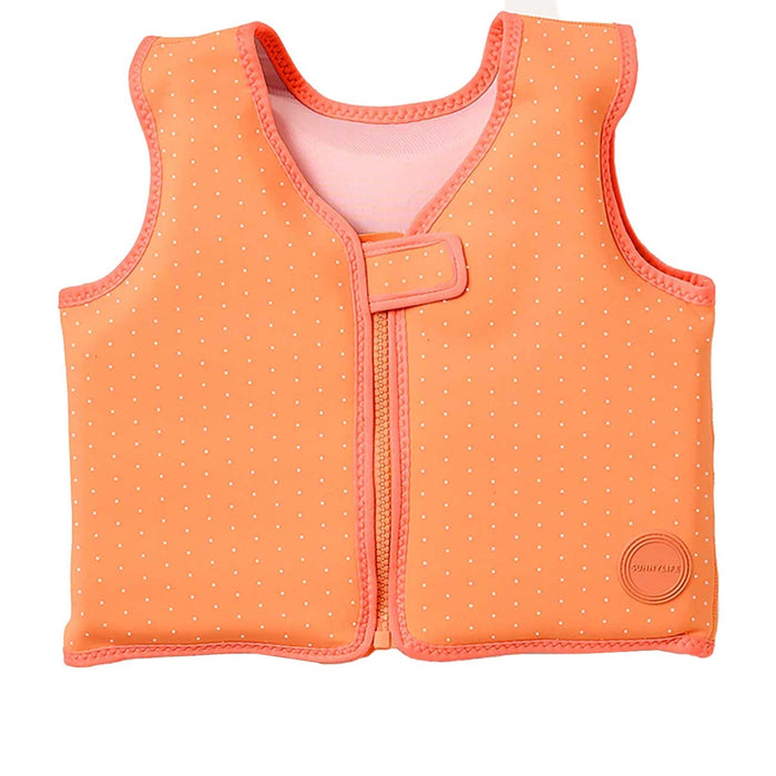 Gilet de sauvetage, cœur - orange (4-6 ans)