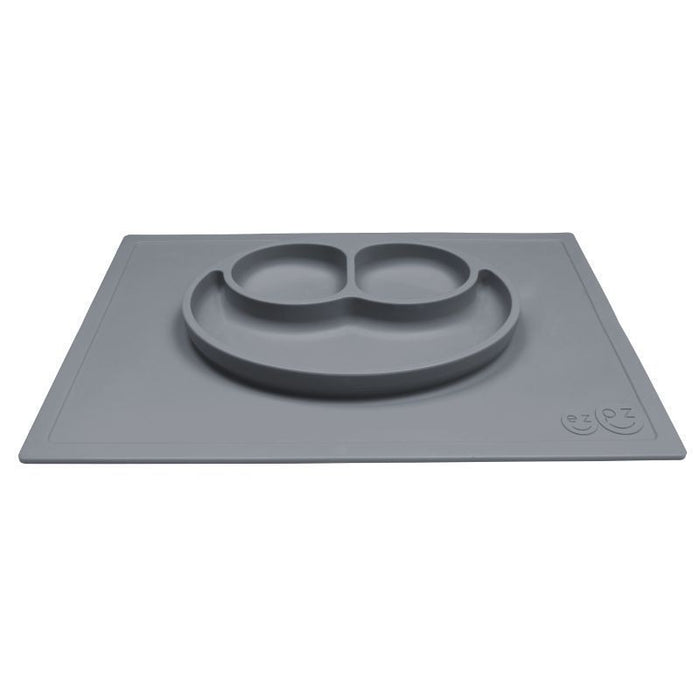 Plaque avec compartiments en silicone - gris