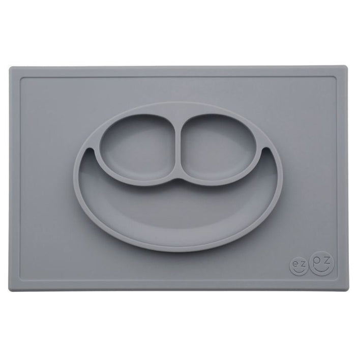 Plaque avec compartiments en silicone - gris