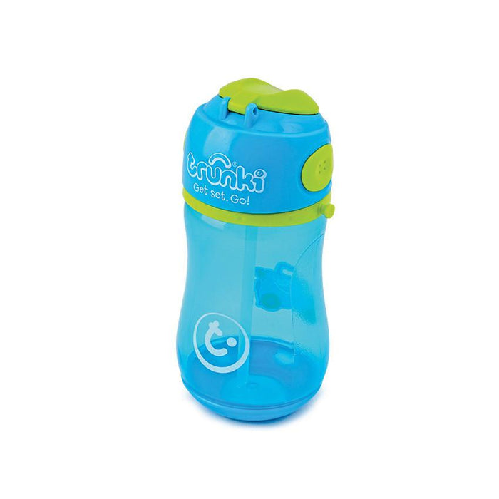 Bouteille de boisson trunki, bleu / vert