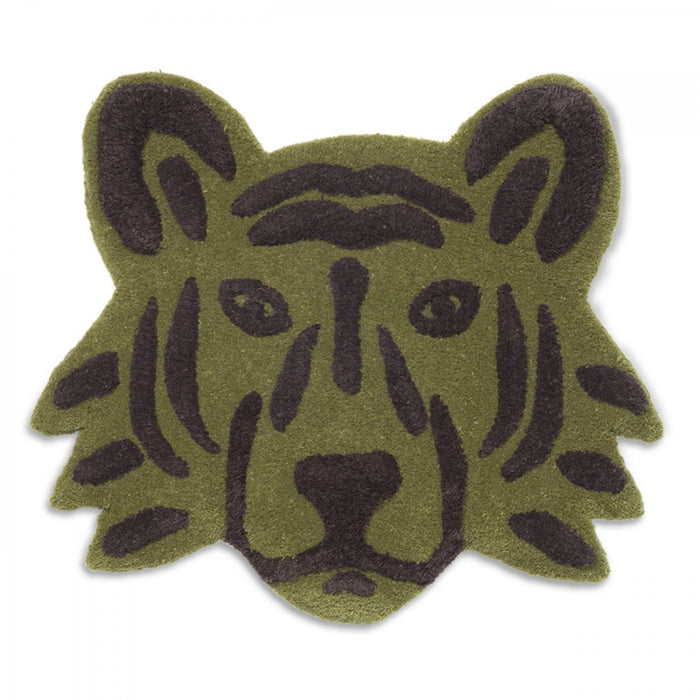 Tapis tufted, tigerhead - vert