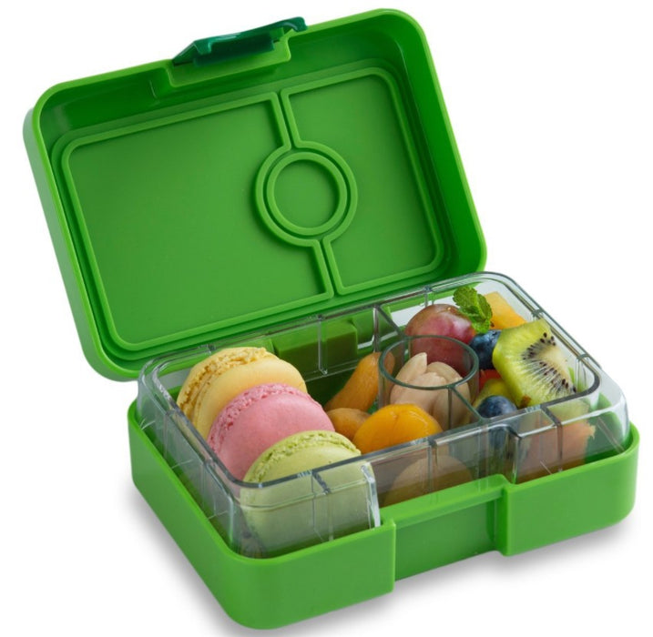 Boîte à lunch Yumbox, Minisnack (3 compartiments) - Avocado Green (livraison: semaine 6)