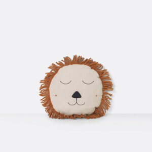 Prydnadskudde, lejon