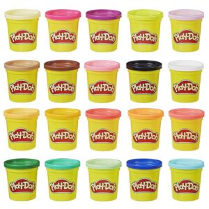 Play-Doh - SuperfÀrgpaket med 20 hinkar
